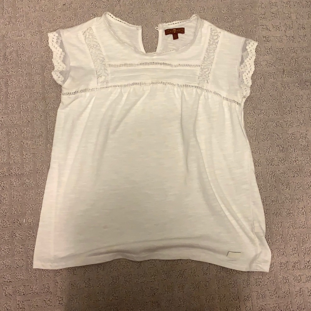 white nice shirt